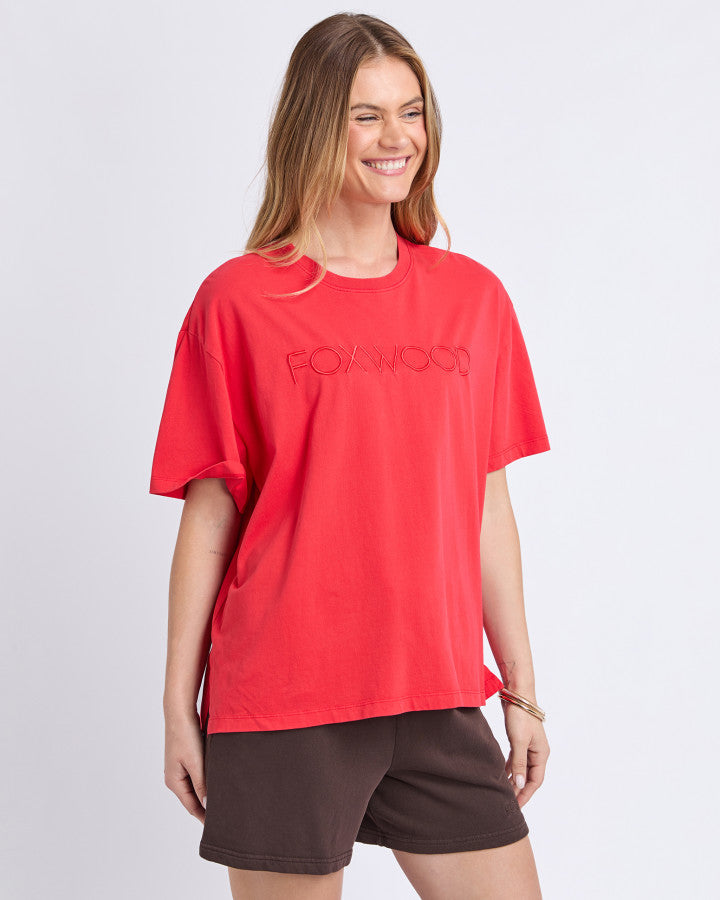 Simplified Tee - Red