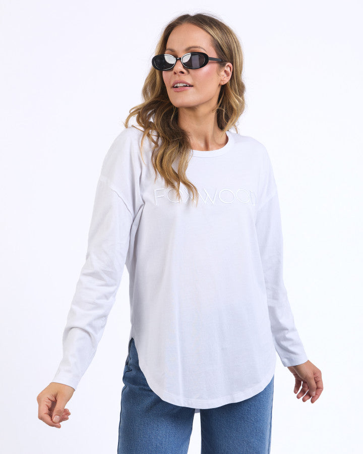 Standard Long Sleeve Tee - White