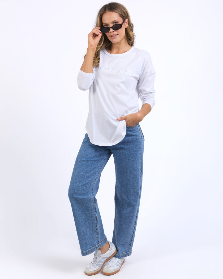 Standard Long Sleeve Tee - White