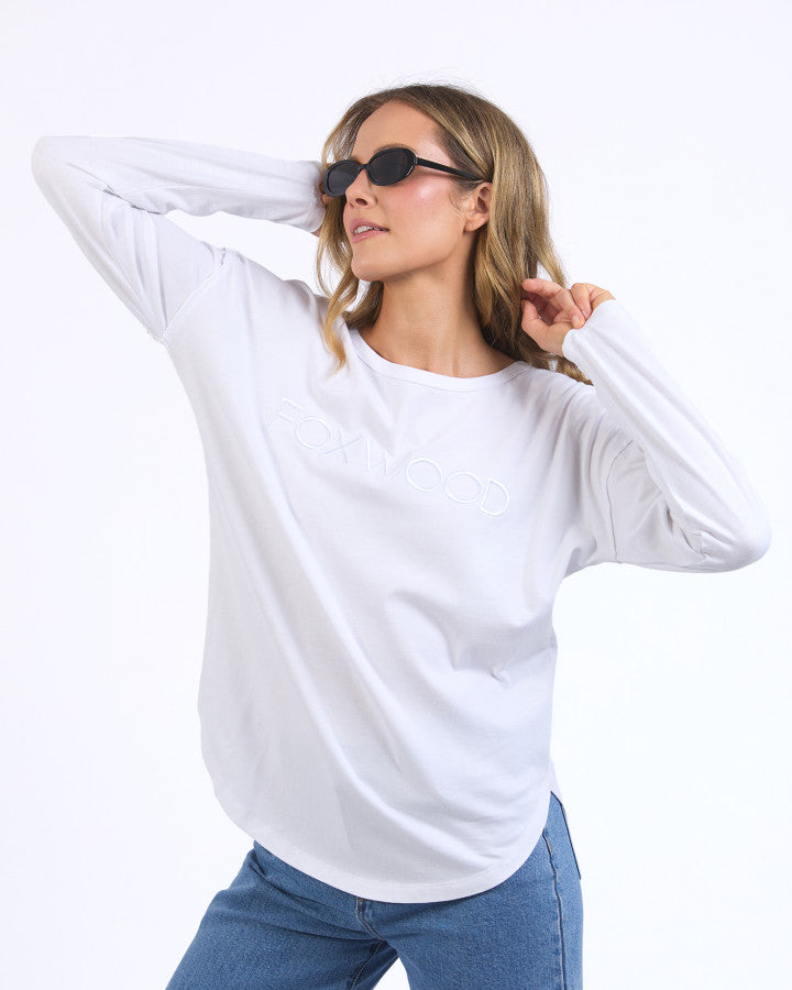 Standard Long Sleeve Tee - White