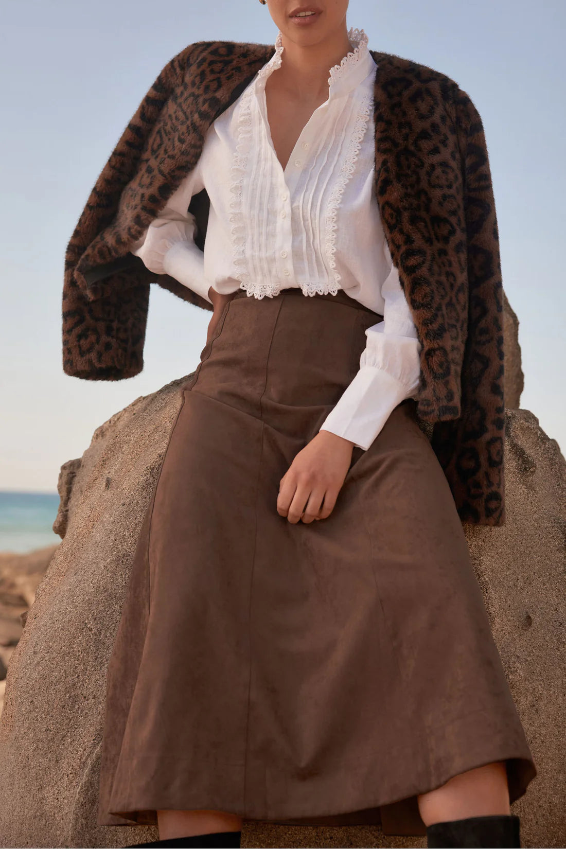 Stellar Skirt - Mocha