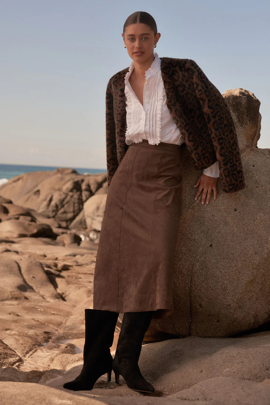 Stellar Skirt - Mocha
