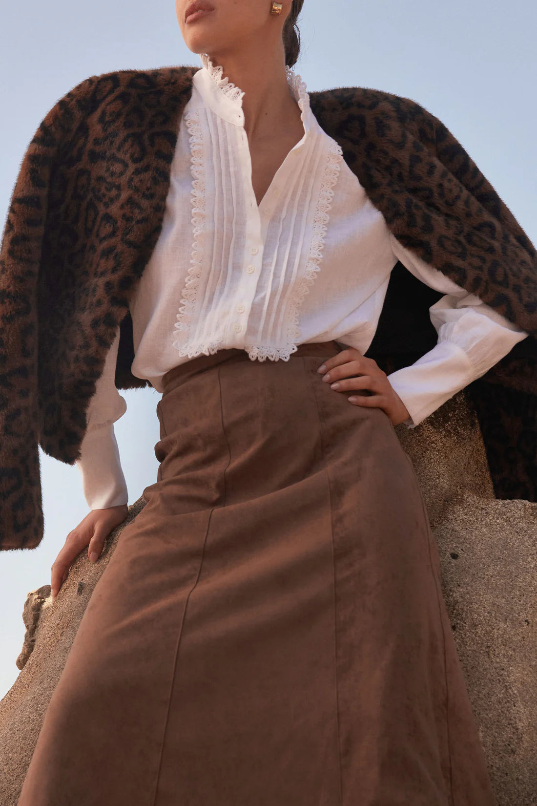 Stellar Skirt - Mocha