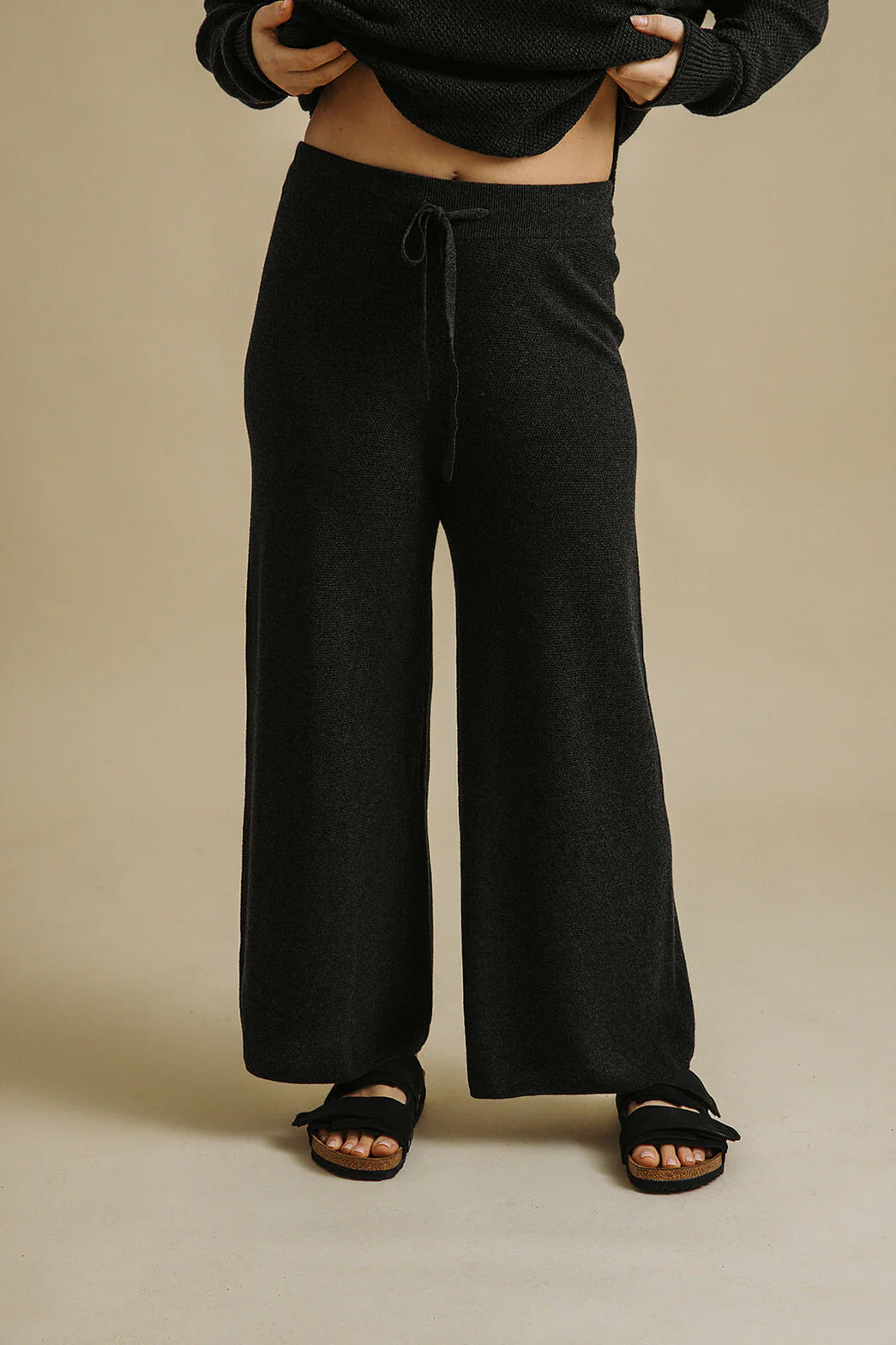 Winter Retreat Merino Cotton Pant - Ghost Grey