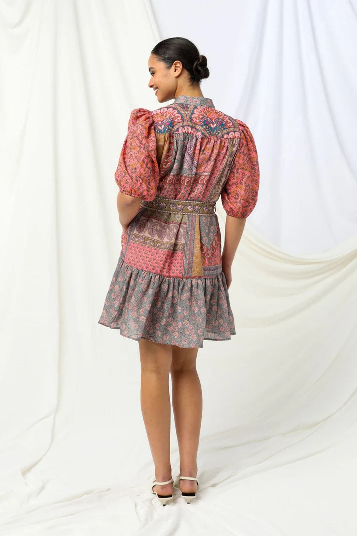 Belted Mini Dress