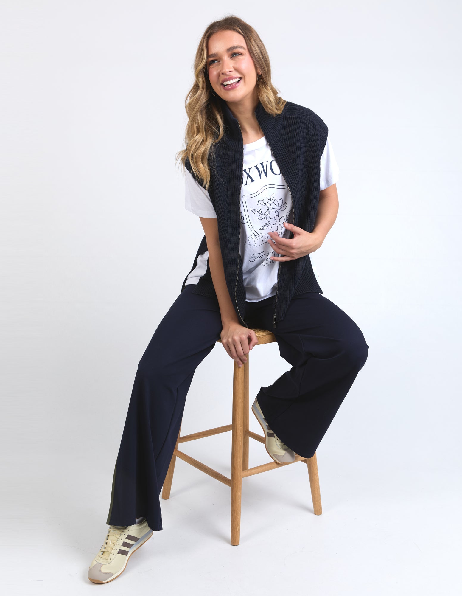 Foxwood Navy Vest