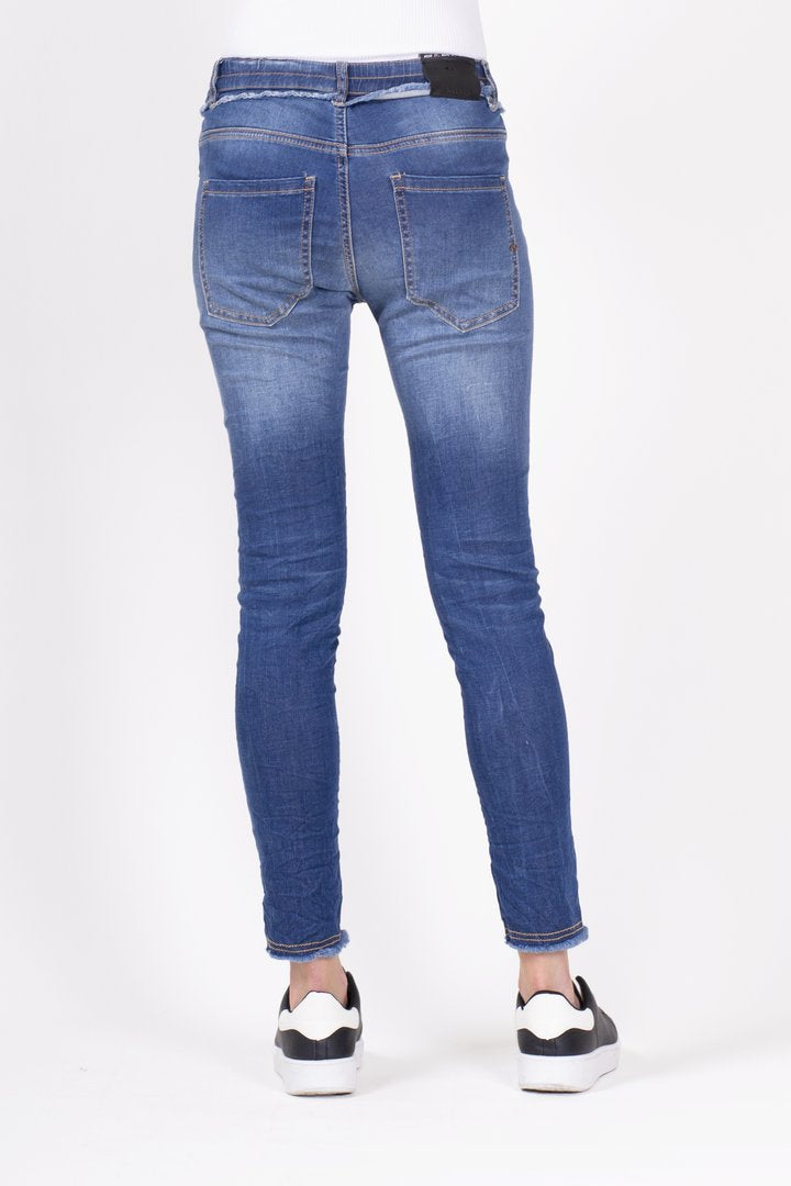 Bianco Numi Jean - Blue Denim