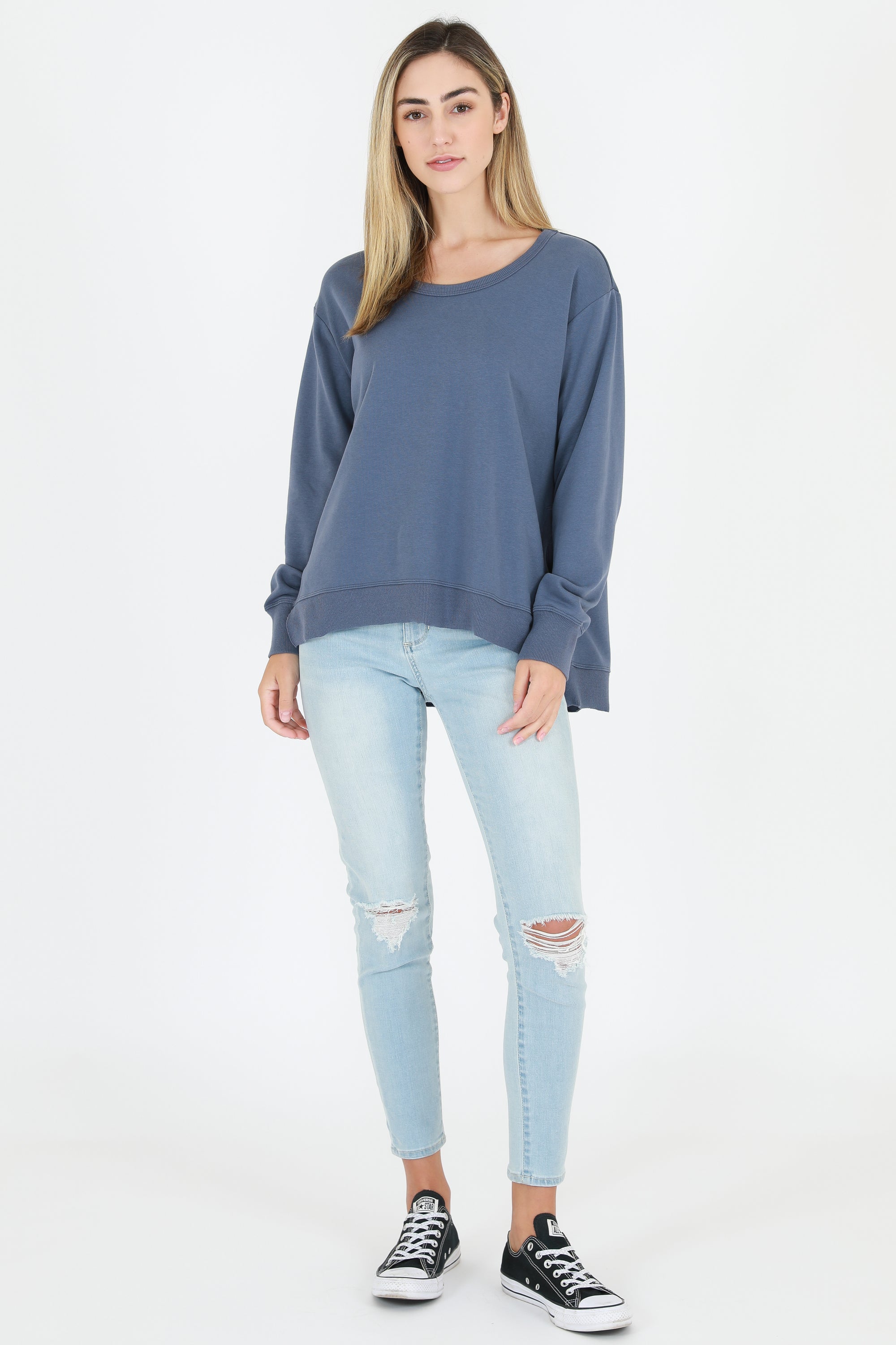 Ulverstone Sweat - Blue Stone