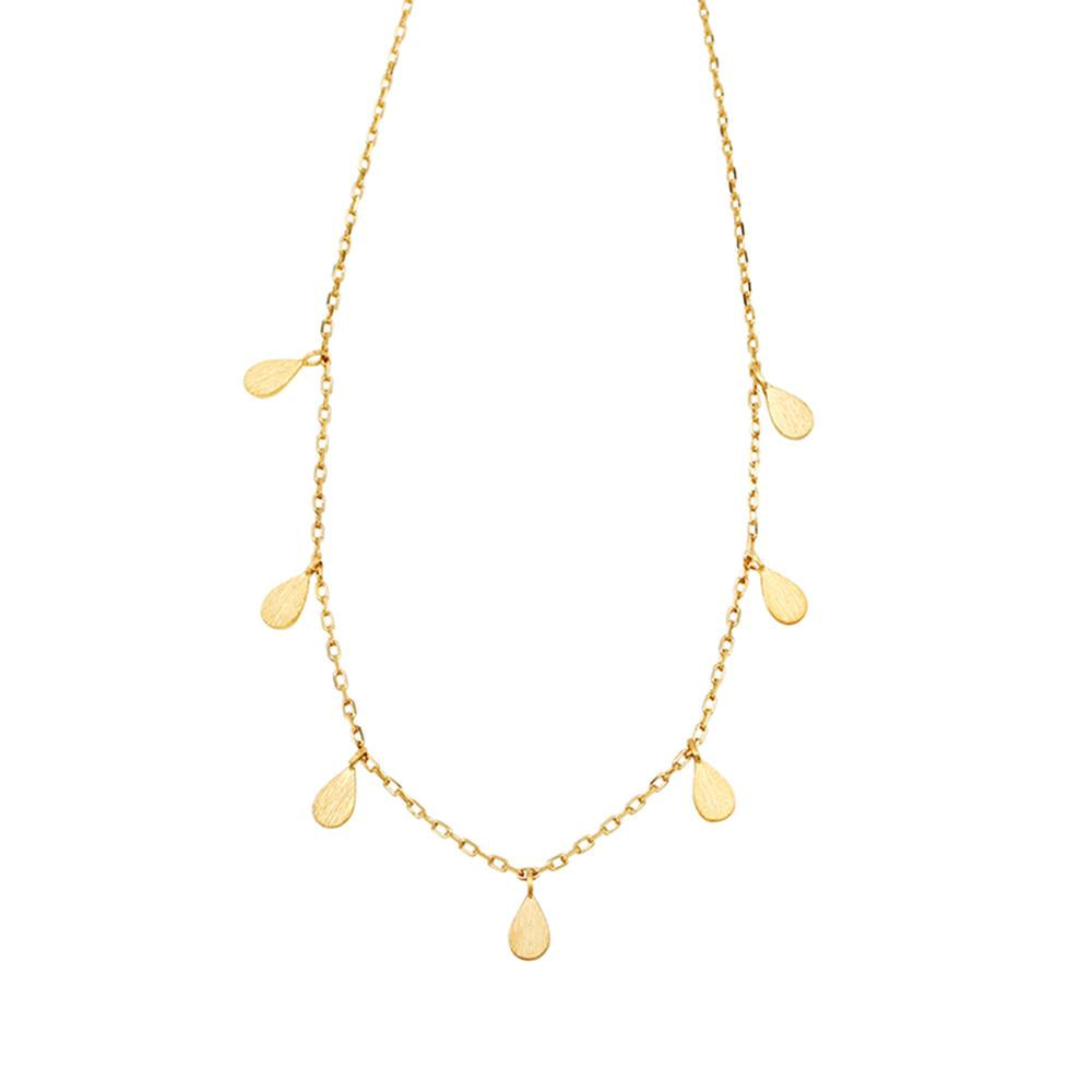 Teardrop Necklace - Gold
