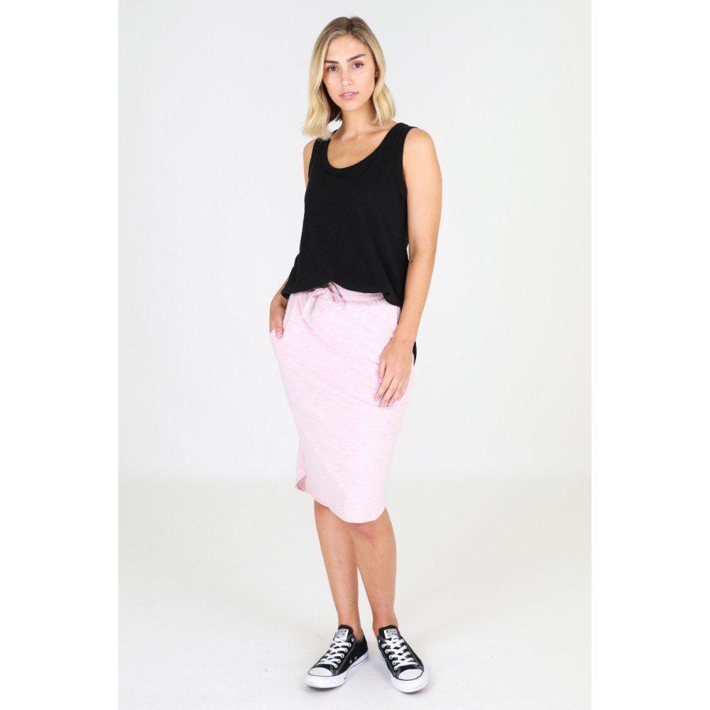 Olivia Skirt - Blush Marle