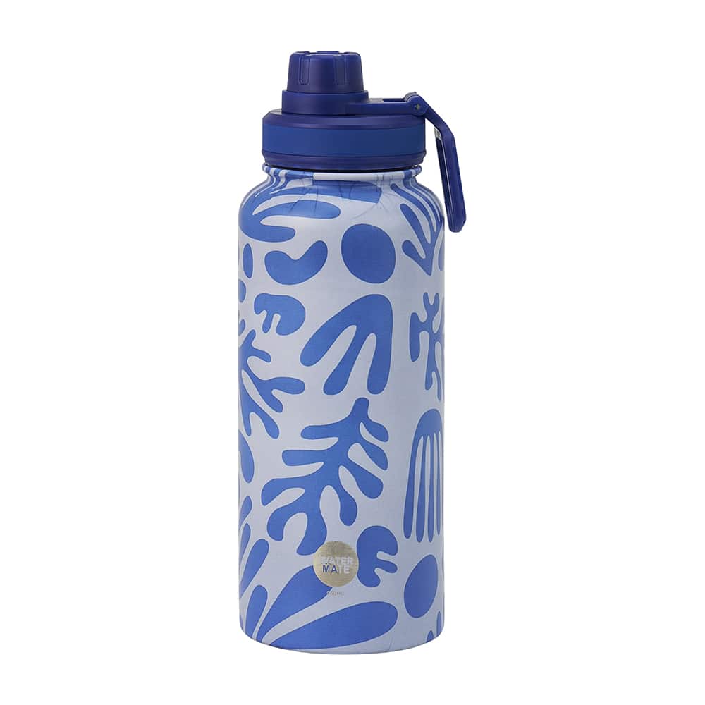 Watermate Drink Bottle - Blue Coral 950ml