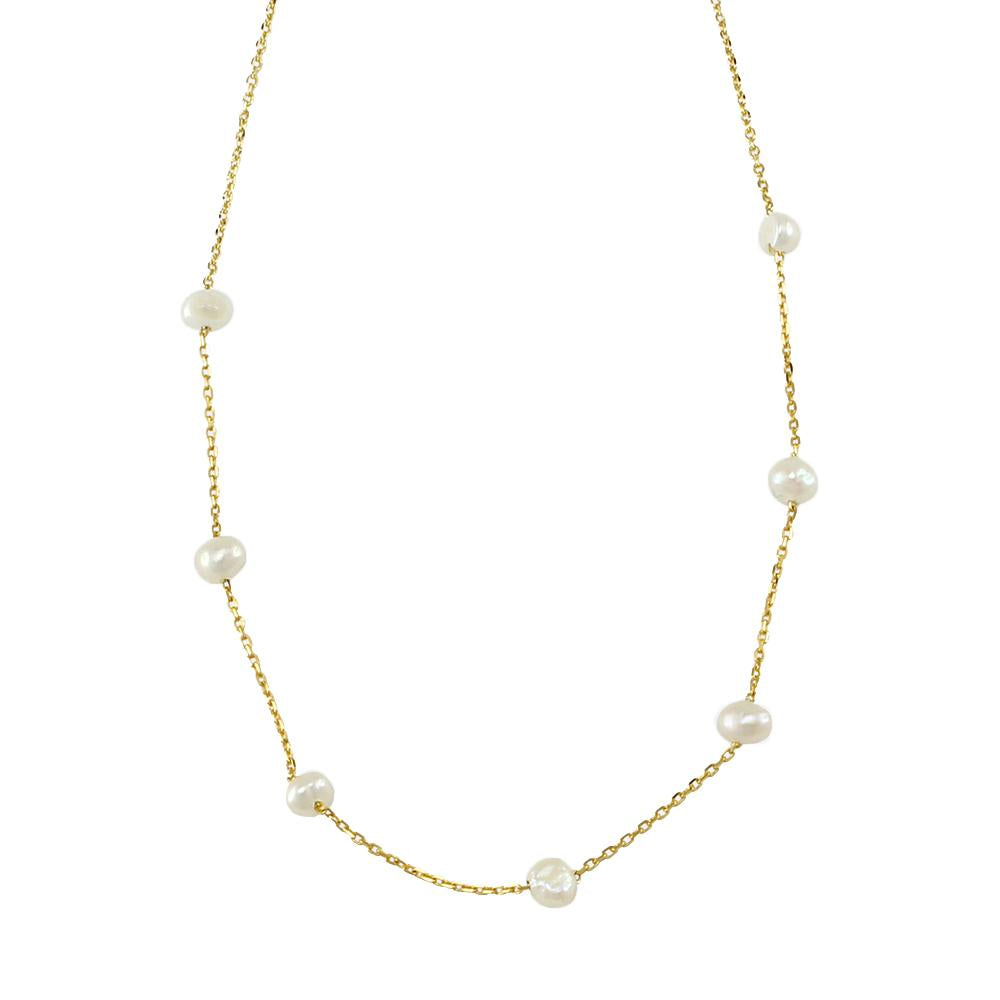 Freshwater pearl necklace