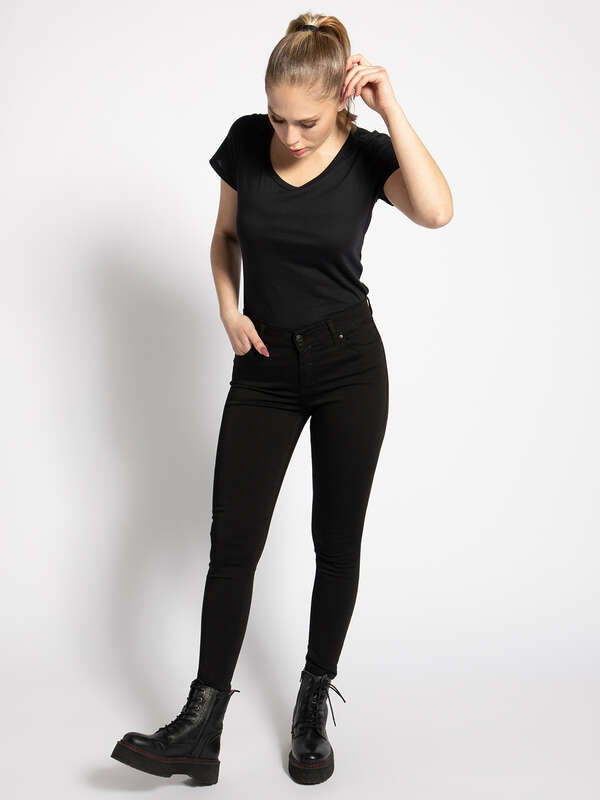 LTB Lonia Mid Skinny Ankle - Black