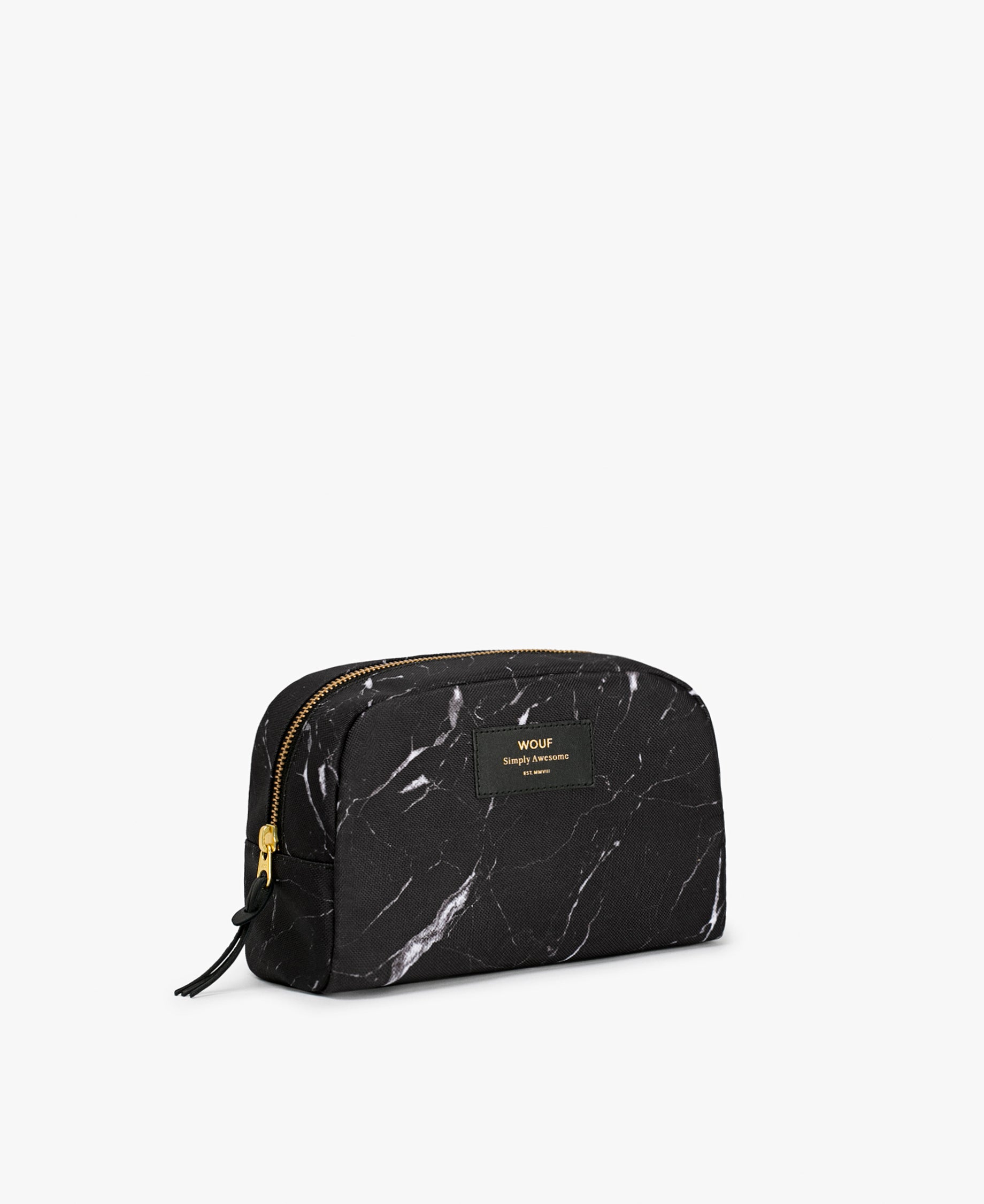 WOUF Cosmetic Bag - Black Marble