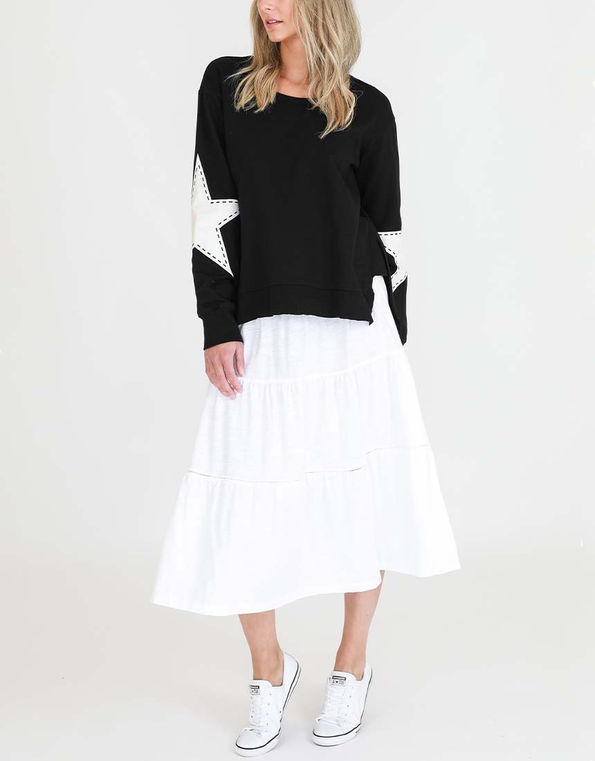Piper Skirt -White