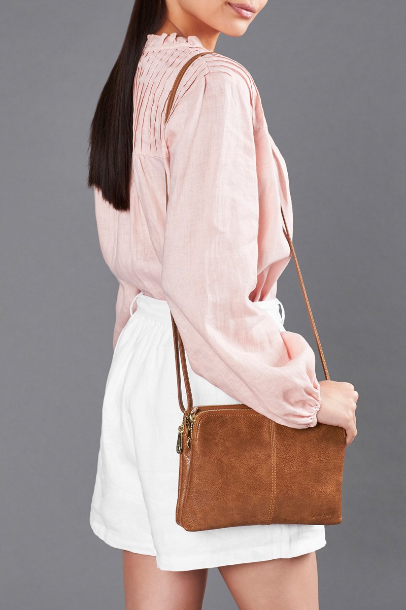 Double Bowery - Tan Pebble