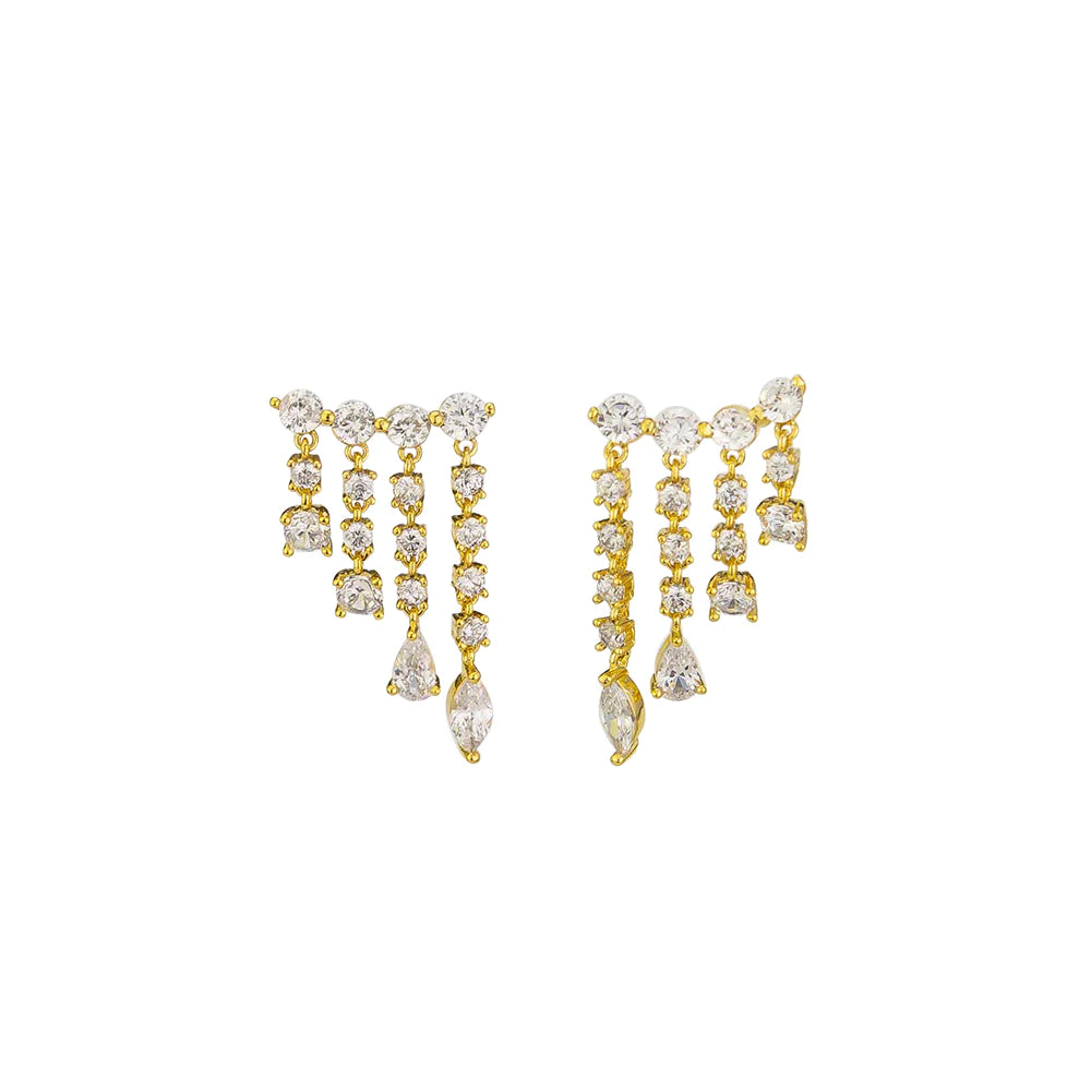 Lyssa Earrings - Gold