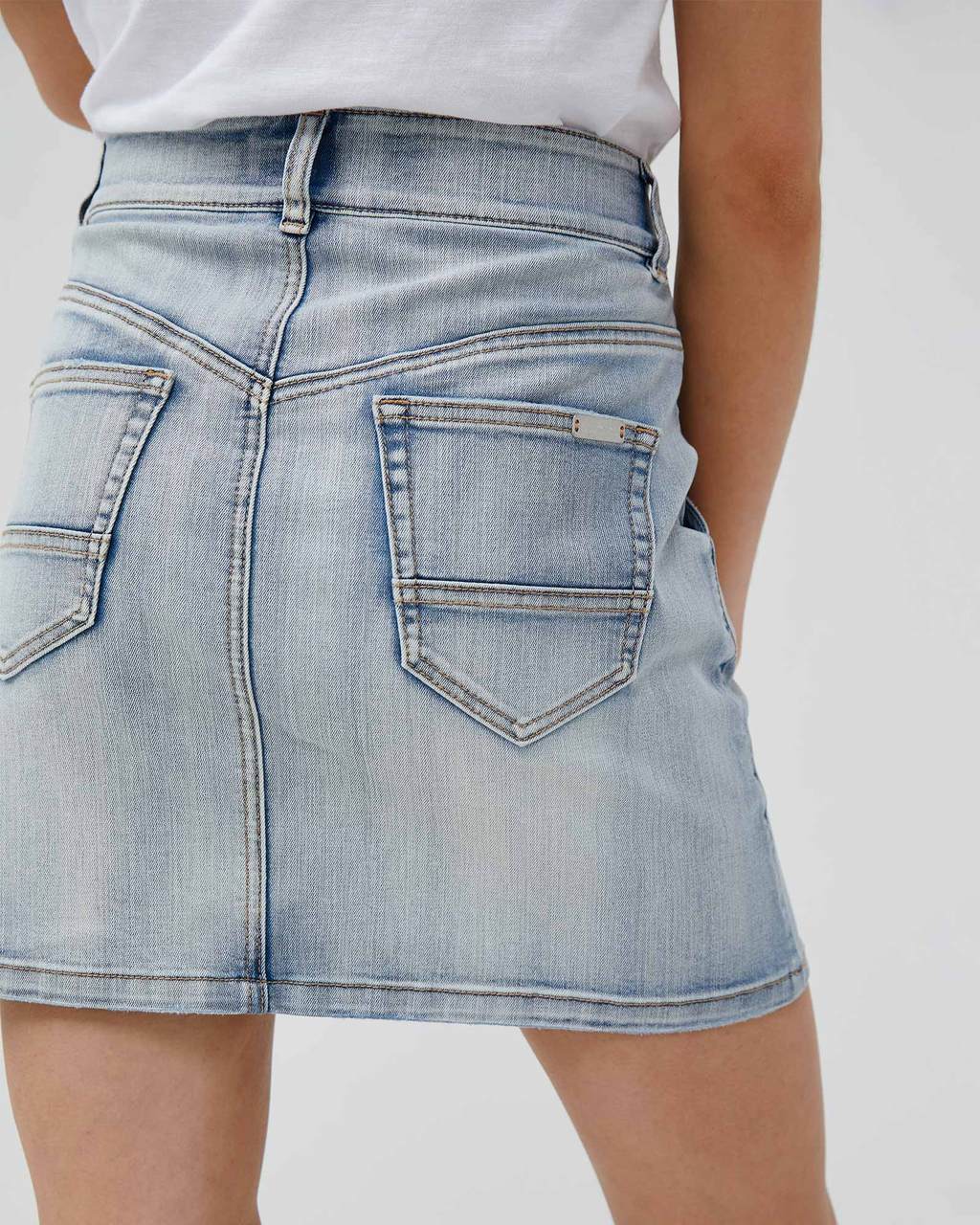 Gia Denim Skirt - Vintage Wash