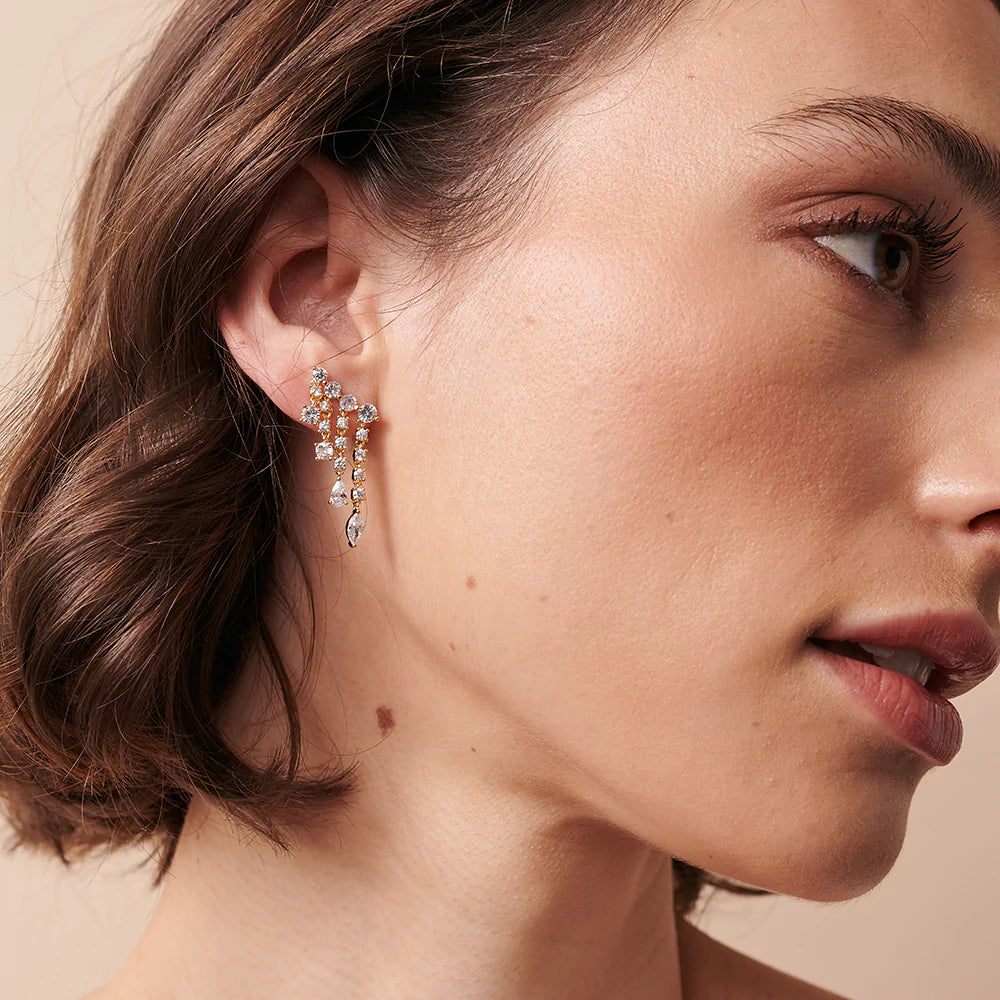 Lyssa Earrings - Gold