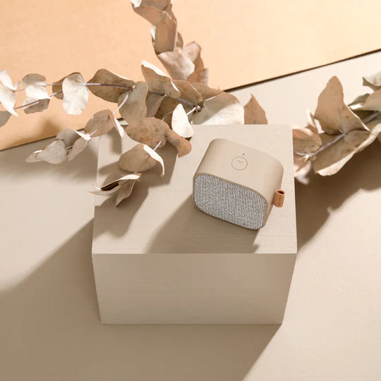 Kreafunk aCUBE Speaker - Ivory Sand