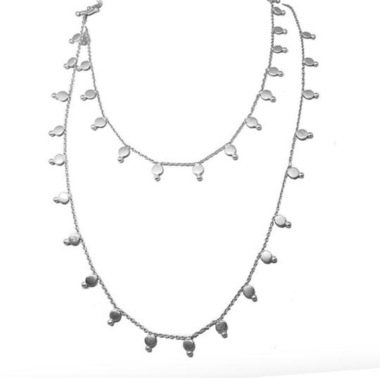 Maharani Necklace Matte Silver