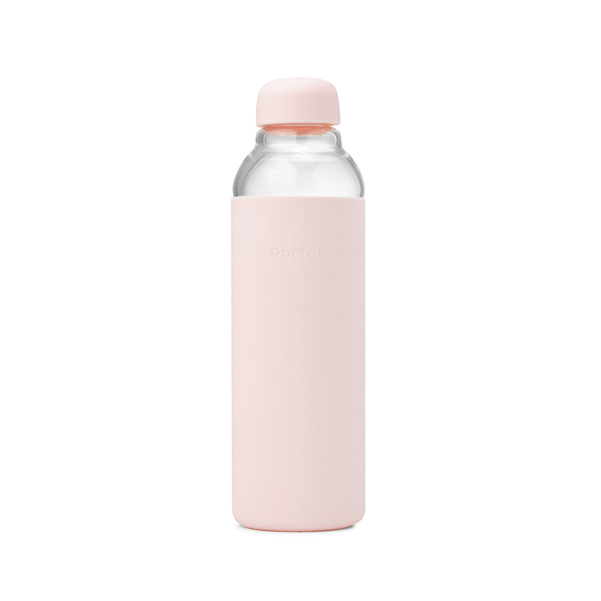 Porter Glass Bottle 590ml - Blush