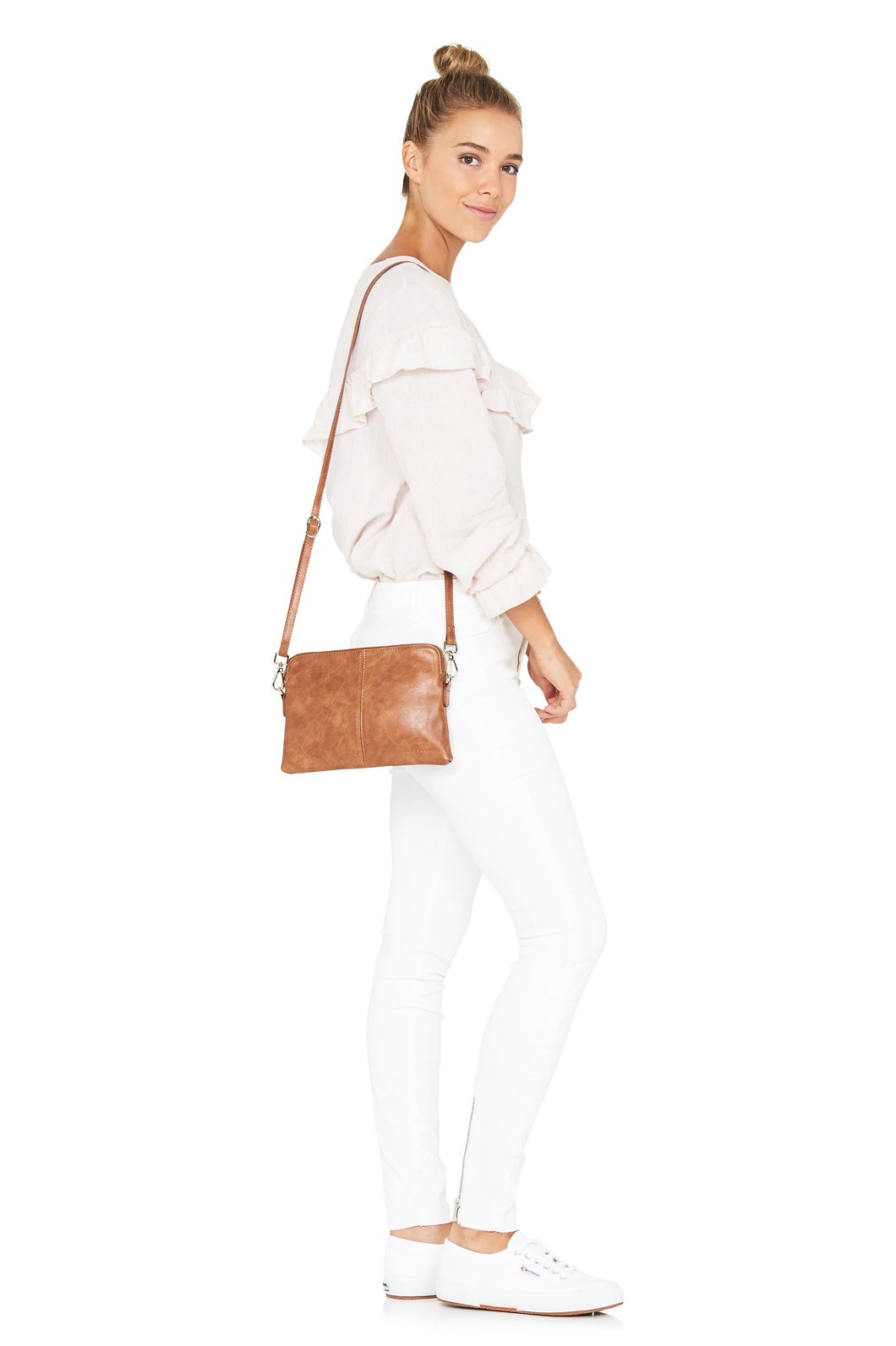 Bowery Wallet - Tan Pebble