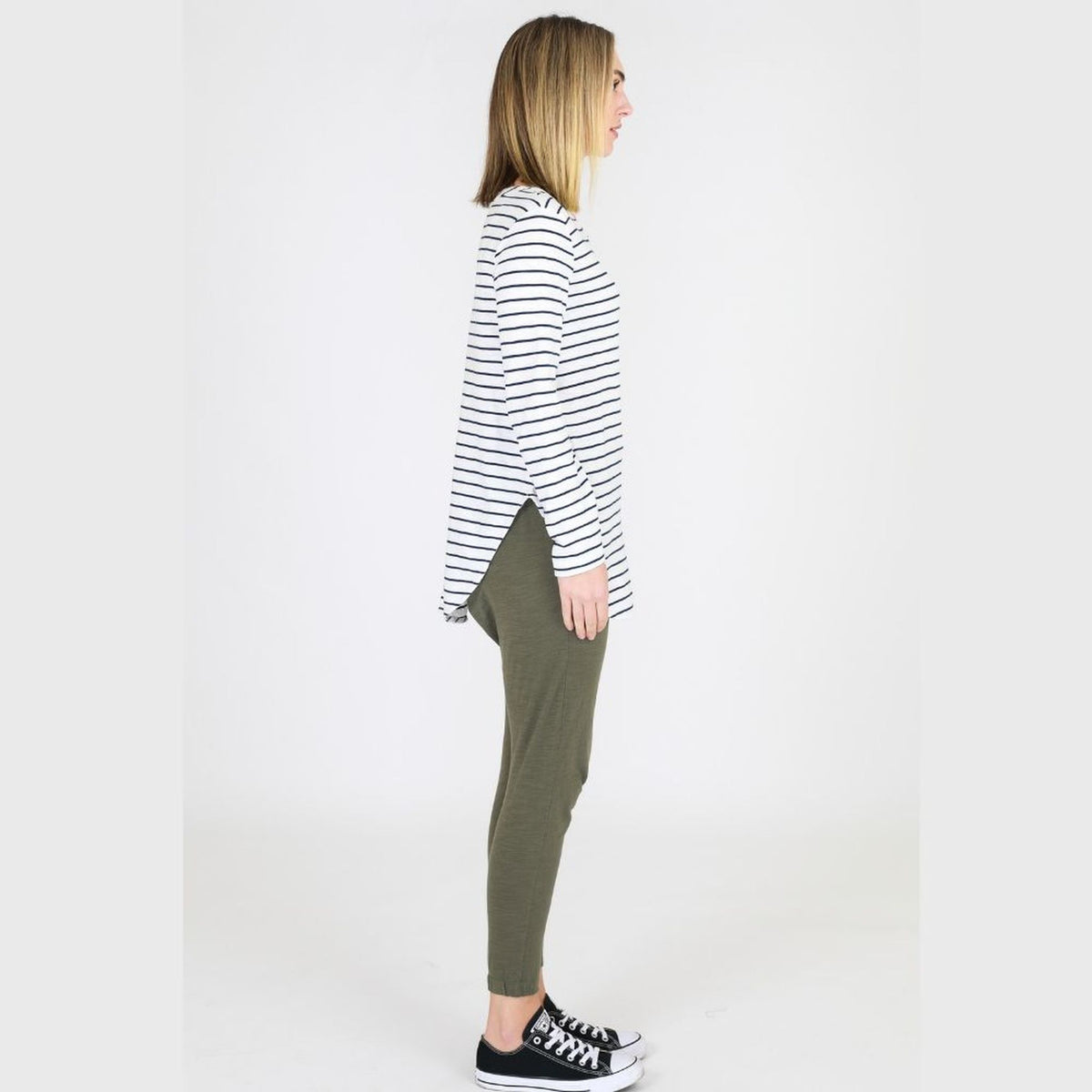 Scarlett L/S Tee - Stripe