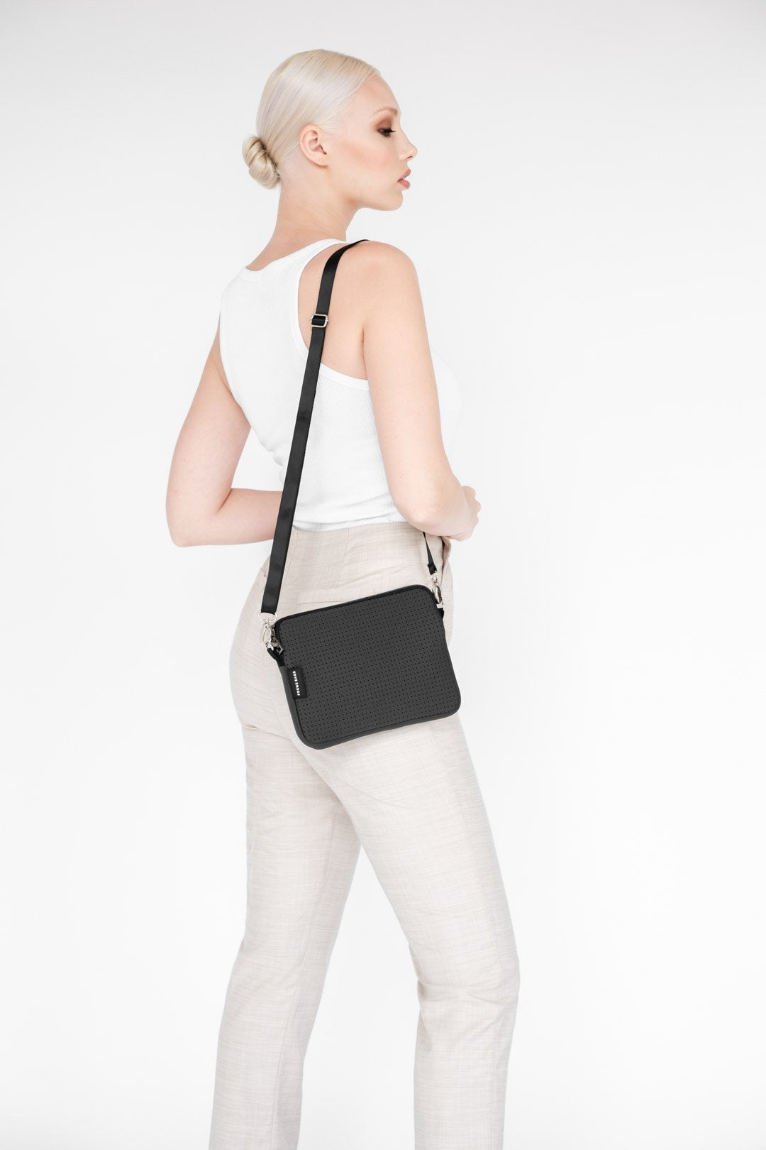 Prene Pixie Crossbody Bag Charcoal OAK BAY