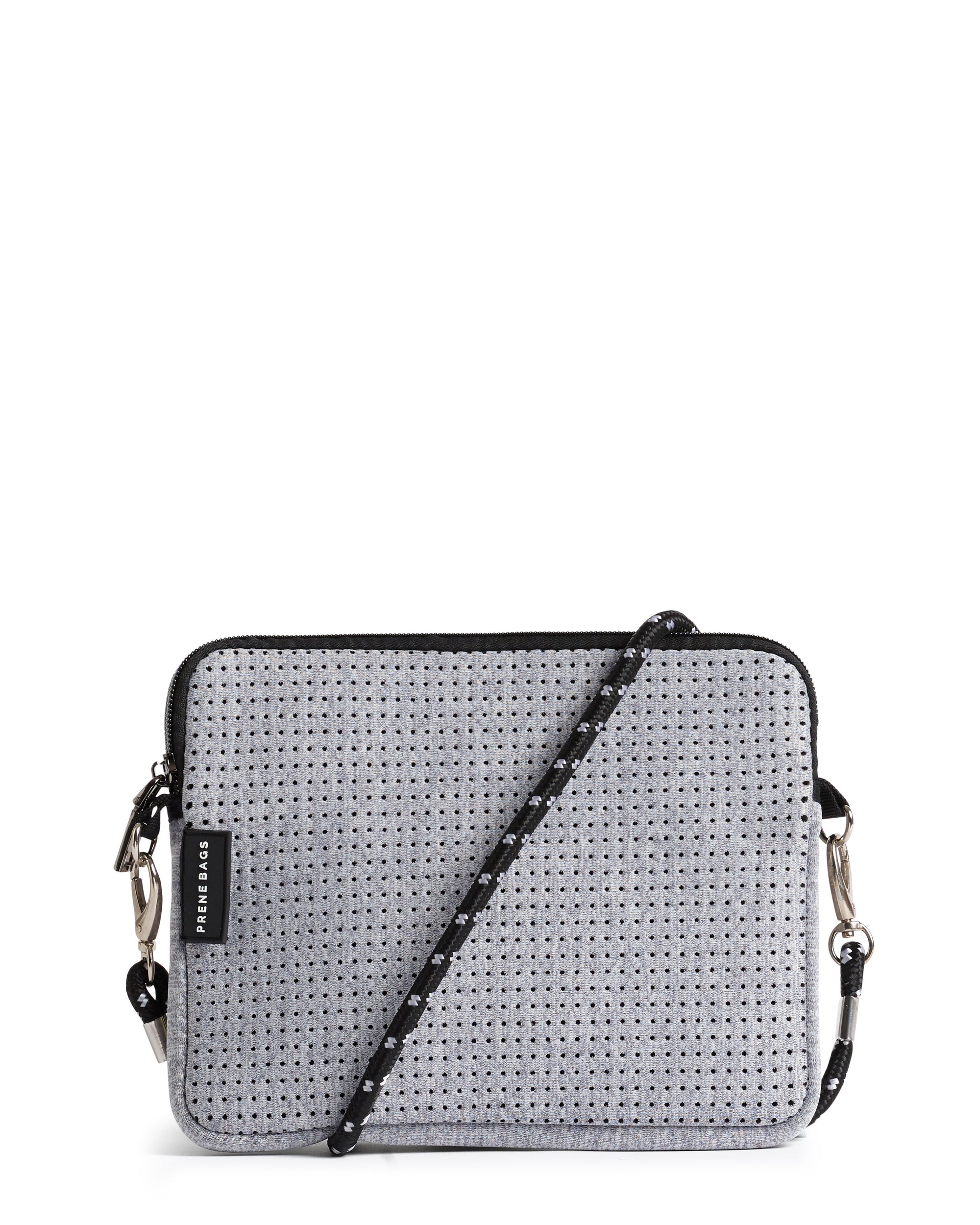 Prene - Pixie Crossbody Bag - Light Grey Marle