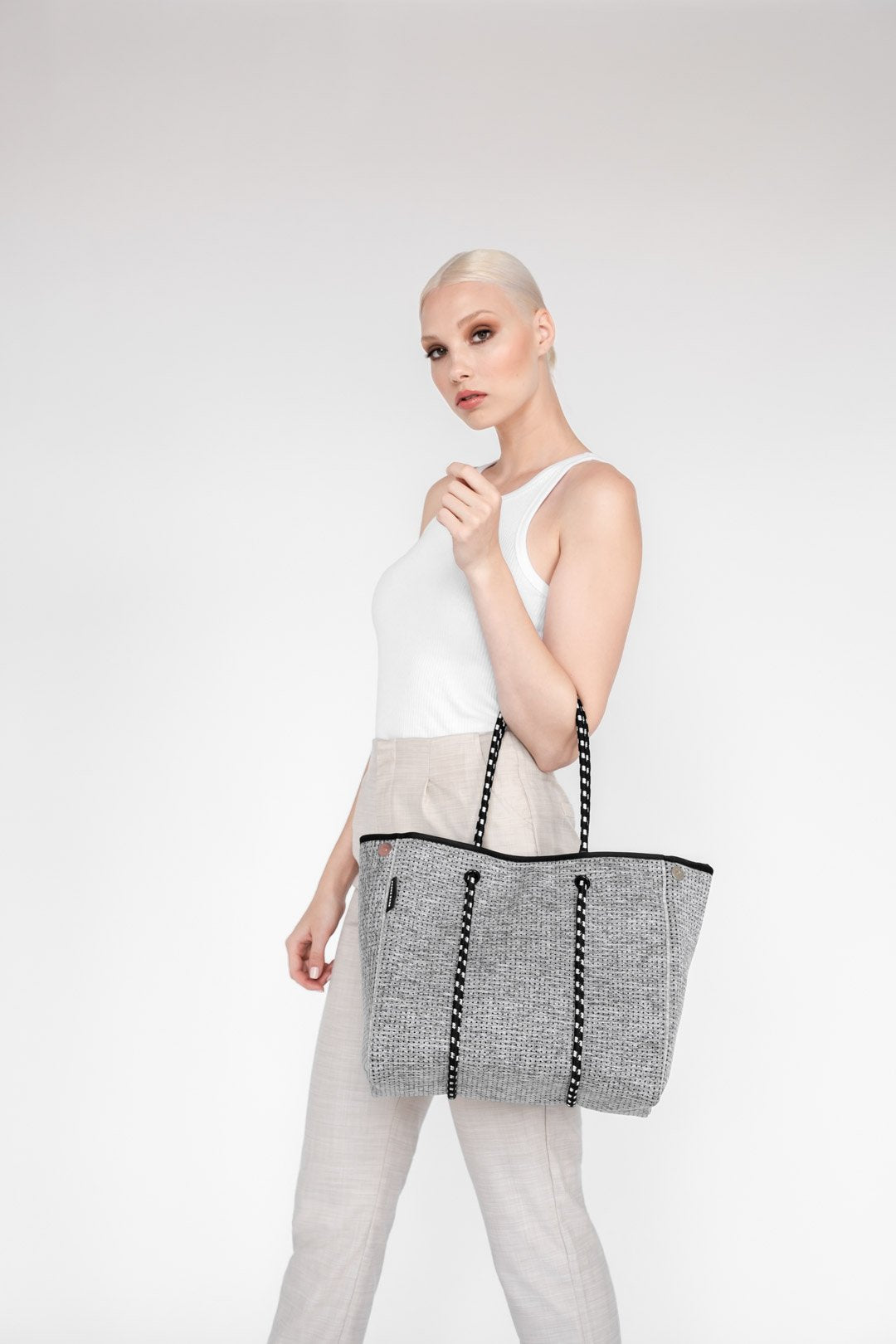 Prene  Portsea Bag - Light Grey