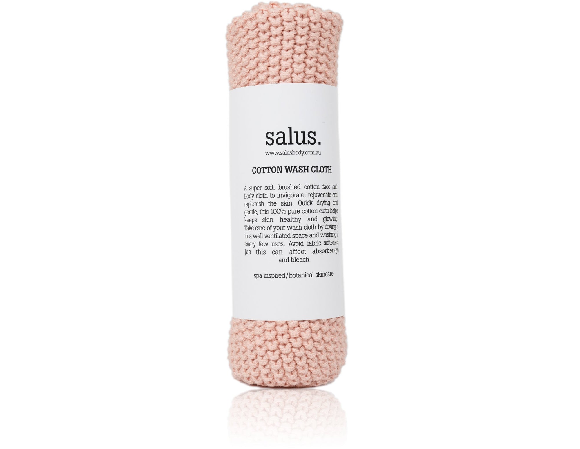 Cotton Wash Cloth - Pink