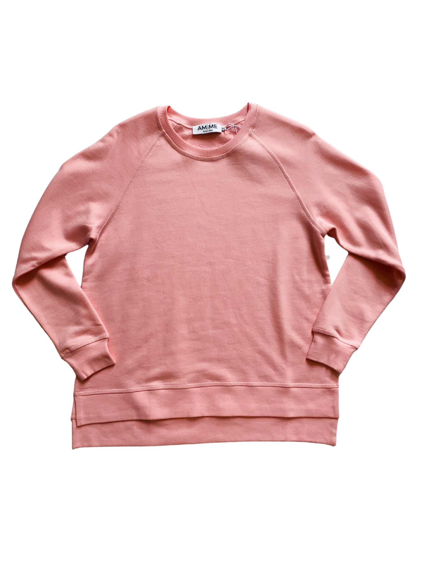 Classic Split Sweat - Pink