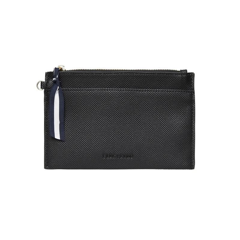 New York Coin Purse - Black Weave