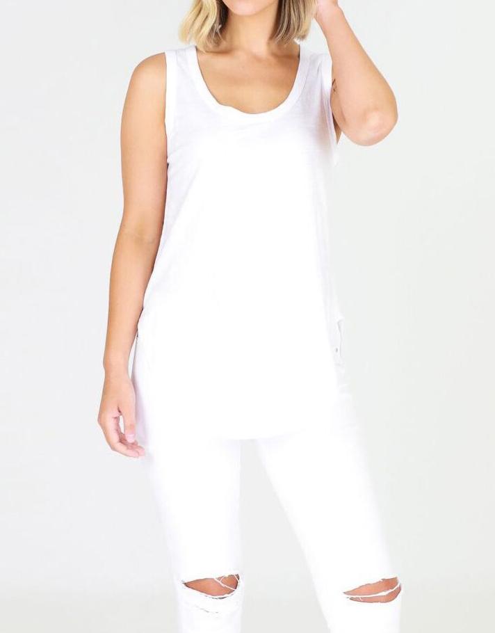 Fifi Tank - White